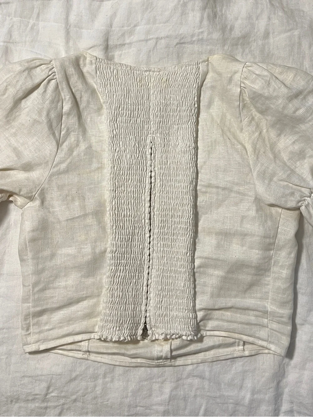 Reformation Puff Sleeve Blouse
